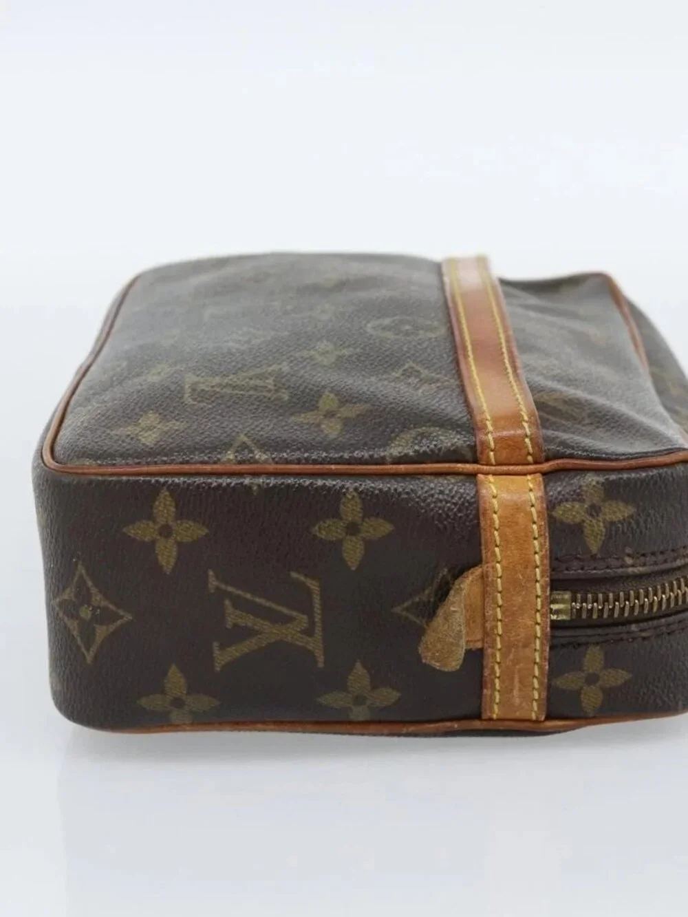 LOUIS VUITTON Monogram Compiegne 23 Clutch Bag M51847 LV Auth hk3914